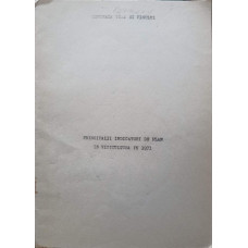 PRINCIPALII INDICATORI DE PLAN IN VITICULTURA PE 1971