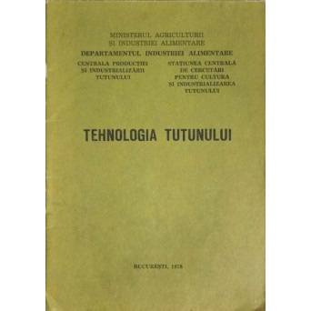 TEHNOLOGIA TUTUNULUI