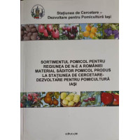 SORTIMENTUL POMICOL PENTRU REGIUNEA DE N-E A ROMANIEI. MATERIAL SADITOR POMICOL PRODUS LA STATIUNEA DE CERCETARE DEZVOLTARE PENTRU POMICULTURA IASI SORTIMENTUL POMICOL PENTRU REGIUNEA DE N-E A ROMANIEI. MATERIAL SADITOR POMICOL PRODUS LA STATIUNEA DE CERCETARE DEZVOLTARE PENTRU POMICULTURA IASI