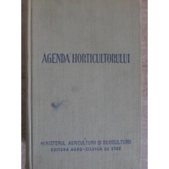 AGENDA HORTICULTORULUI