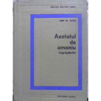 AZOTATUL DE AMONIU INGRASAMANT