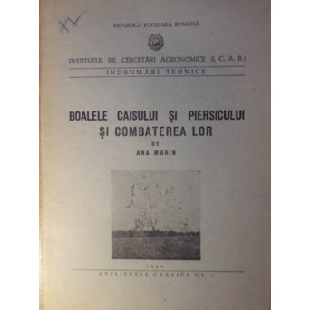 BOALELE CAISULUI SI PIERSICULUI SI COMBATEREA LOR