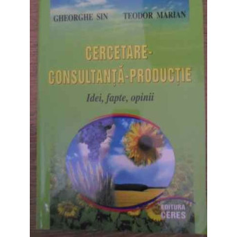 CERCETARE - CONSULTANTA - PRODUCTIE IDEI, FAPTE, OPINII