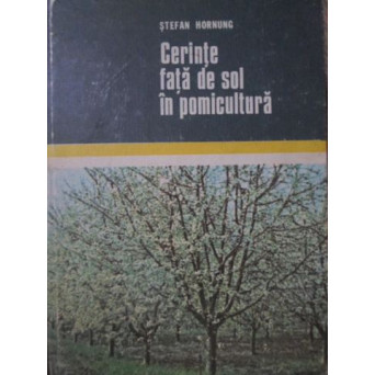 CERINTE FATA DE SOL IN POMICULTURA