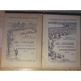 CURS DE FITOPATOLOGIE PENTRU UZUL FACULTATILOR DE AGRICULTURA SI HORTICULTURA VOL.1-2