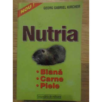 NUTRIA BLANA, CARNE, PIELE