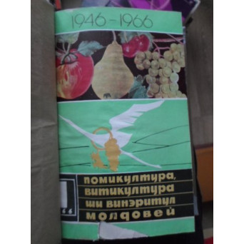 POMICULTURA, VITICULTURA SI VINERITUL MOLDOVEI, 12 REVISTE ANUL1966 IN LB. ROMANA CU GRAFIE CHIRILIC