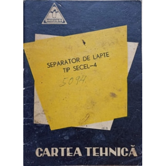 SEPARATOR DE LAPTE TIP SECEL-4