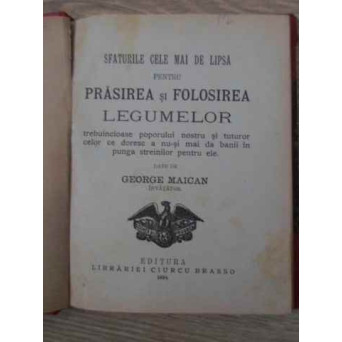 SFATURILE CELE MAI DE LIPSA PENTRU PRASIREA SI FOLOSIREA LEGUMELOR