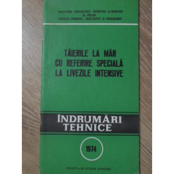 TAIERILE LA MAR CU REFERIRE SPECIALA LA LIVEZILE INTENSIVE
