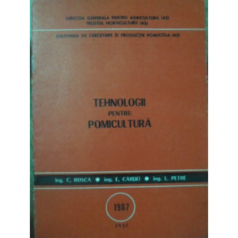 TEHNOLOGII PENTRU POMICULTURA