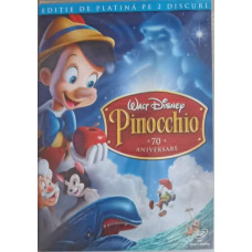 DVD PINOCCHIO, A 70-A ANIVERSARE (2 CD-URI)