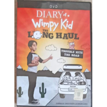 DVD DIARY OF A WIMPY KID. THE LONG HAUL. JURNALUL UNUI PUSTI: LA DRUM LUNG