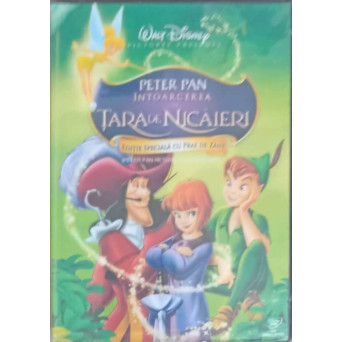 DVD PETER PAN, INTOARCEREA IN TARA DE NICAIERI