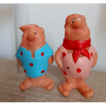 JUCARIE FABRICA ARADEANCA, CUPLU FRED SI BARNEY FLINSTONE, CHITAITOARE