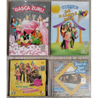 SET 2 DVD-URI + 2 CD-URI GASCA ZURLI
