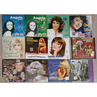 SET 12 CD-URI MUZICA USOARA ROMANEASCA