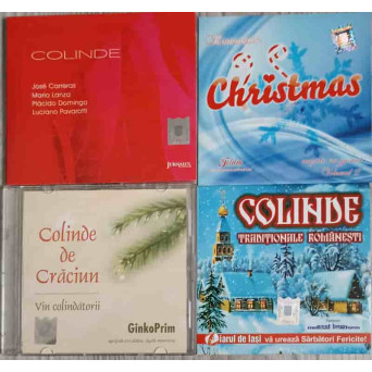 SET 4 CD-URI COLINDE ROMANESTI SI INTERNATIONALE