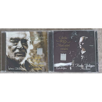 SET CD: COLECTIA ACTORI ROMANI VOL.1-2 MIRCEA ALBULESCU, RADU BELIGAN