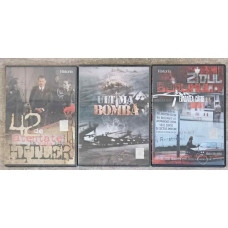 LOT 3 DVD-URI FILME HISTORIA: 42 DE ATENTATE LA VIATA LUI HITLER; ULTIMA BOMBA; ZIDUL BERLINULUI