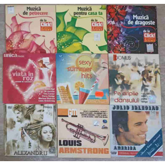 LOT 9 CD-URI MUZICA DIVERSA