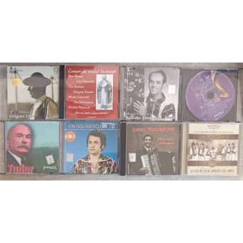 LOT 8 CD-URI MUZICA POPULARA ROMANEASCA/LAUTAREASCA