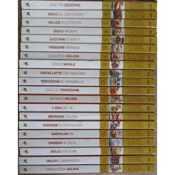 LOT 20 DVD ACCADEMIA DI PASTICCERIA - LUCA MONTERSINO