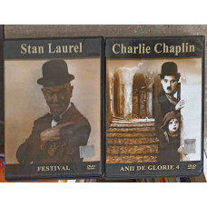 SET 2 DVD-URI: CHARLIE CHAPLIN, STAN LAUREL