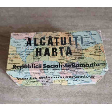 PUZZLE VECHI PERIOADA COMUNISTA, PENTRU COPII INTRE 9-14 ANI: ALCATUITI HARTA ROMANIEI