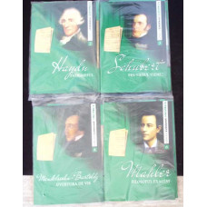 SET 4 DVD-URI COLECTIILE COTIDIANUL: SIMFONICA: HAYDN, SCHUBERT, MENDELSSOHN-BARTOLDY, MAHLER