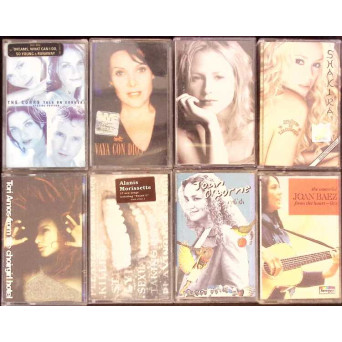 LOT 8 CASETE AUDIO MUZICA INTERNATIONALA - VOCI FEMININE