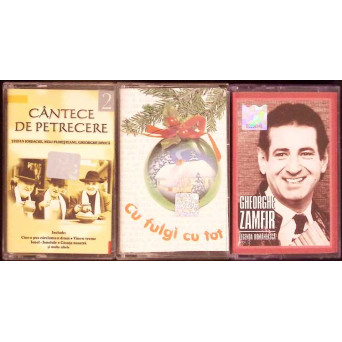 LOT 3 CASETE AUDIO MUZICA ROMANEASCA