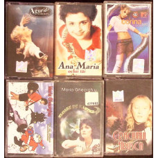 LOT 6 CASETE AUDIO MUZICA ROMANEASCA
