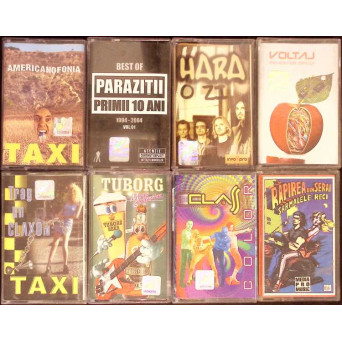 LOT 8 CASETE AUDIO MUZICA FORMATIILOR ROMANESTI