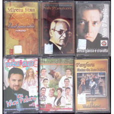 LOT 6 CASETE AUDIO MUZICA DIVERSA
