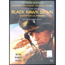 DVD FILM: BLACK HAWK DOWN. ELICOPTER LA PAMANT