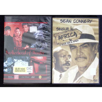 2 DVD-URI FILME: FRATIA CRIMEI; SINGUR IN AFRICA