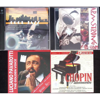 LOT 4 CD-URI MUZICA JAZZ, CLASICA
