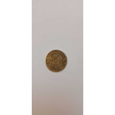 MONEDA CUPRU-NICHEL, ROMANIA 1924 - 1 LEU