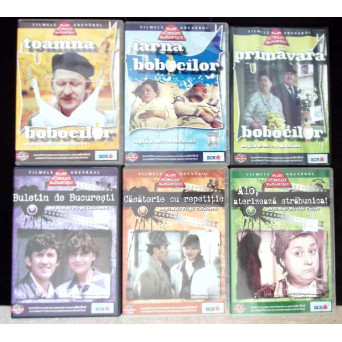 FILMELE ADEVARUL, MARI COMEDII ROMANESTI DVD 1-6