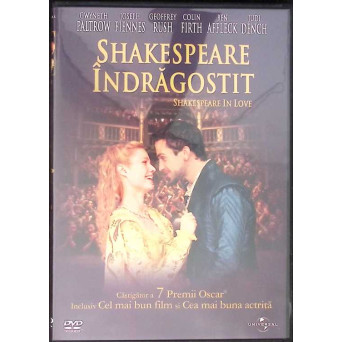 DVD: SHAKESPEARE INDRAGOSTIT DVD: SHAKESPEARE INDRAGOSTIT