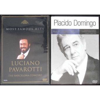 2 DVD-URI MUZICA: LUCIANO PAVAROTTI, PLACIDO DOMINGO