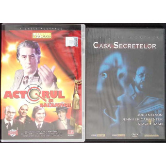 SET 2 DVD-URI FILME: ACTORUL SI SALBATICII; CASA SECRETELOR