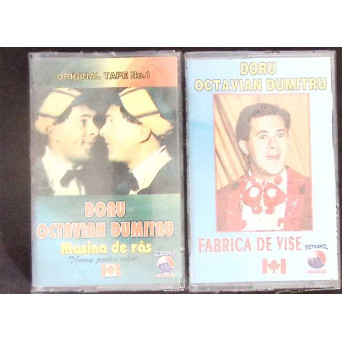 2 CASETE: DORU OCTAVIAN DUMITRU: MASINA DE RAS; FABRICA DE VISE