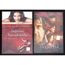 2 DVD-URI FILME: STAPANA MIRODENIILOR; NEGUTATORUL DIN VENETIA