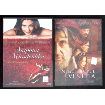 2 DVD-URI FILME: STAPANA MIRODENIILOR; NEGUTATORUL DIN VENETIA