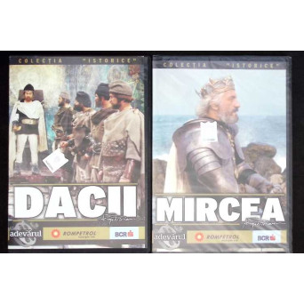 SET 2 DVD FILME: MIRCEA, DACII