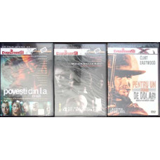 LOT 3 DVD FILME: POVESTI DIN L.A. CRASH, MILLION DOLLAR BABY, PENTRU UN PUMN DE DOLARI