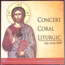 CD: CONCERT CORAL LITURGIC