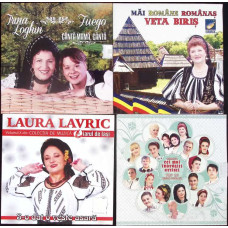 SET 4 CD-URI MUZICA POPULARA: IRINA LOGHIN SI FUEGO, VETA BIRIS, LAURA LAVRIC, TOP 20 CEI MAI INDRAGITI ARTISTI SET 4 CD-URI MUZICA POPULARA: IRINA LOGHIN SI FUEGO, VETA BIRIS, LAURA LAVRIC, TOP 20 CEI MAI INDRAGITI ARTISTI